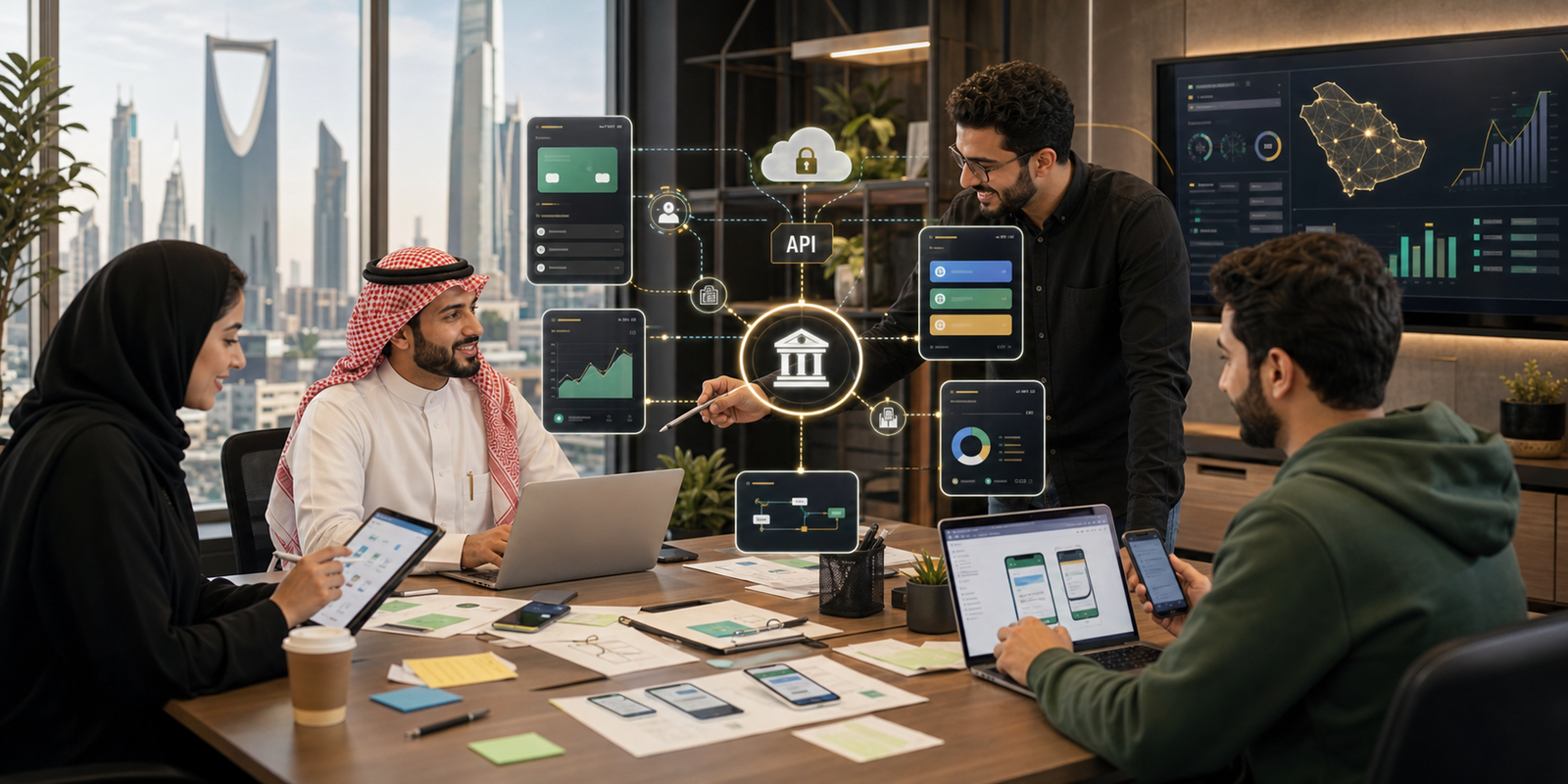 Saudi fintech startup building products with banking APIs